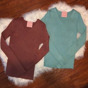 Back to the Office Ribbed Sweaters